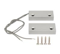 Interruttore a canna magnetico 10W in lega di zinco reattiva normalmente chiuso Sensore di della finestra della porta wireless per sistemi di allarme del negozio di magazzino da