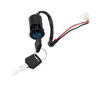Interruttore a chiave a 2 fili resistente per Go per kart per quad 4 per | 12 V 10 A, adatto per ciclomotori, e-bike, go kart, alloggiamento in metallo resistente, serratura antifurto