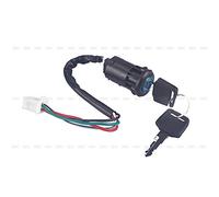 Interruttore a chiave di accensione, interruttore di accensione a chiave di blocco a 4 fili per quad ATV Go Kart Pit Dirt Bike Scooter ciclomotore