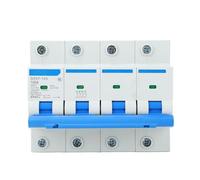 Interruttore a circuito 400 V 100A DZ47 125 4P Interruttore di protezione per perdite ignifuga per la protezione del sovraccarico multifunzionale per la sicurezza elettrica per i