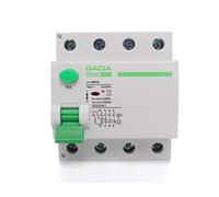 Interruttore a corrente residua, differenza di elettricità, interruttore fusibile, interruttore di sicurezza, interruttore di protezione FI, RCD - RCCB (25A - 4P - 30mA - 10kA - Tipo AC)
