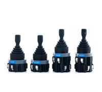 Interruttore a croce da 30 mm a 2 vie a 4 vie autobloccante reset a bilanciere per pannello di controllo industriale, KLQ-201 KLQ-402 nero (KLQ-201)