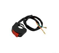 Interruttore a doppio pulsante per moto, 22 mm, per segnale flash, colore | Potenziamento del faro del LED, sicurezza di interruzione di potere, doppio per il segnale del flash, supporto 22mm