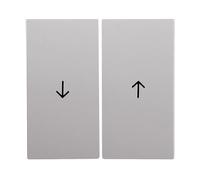 INTERRUTTORE A DUE TASTI PER CONTROLLO TAPPARELLE BERKEL Interruttore a due tasti, Compatibile con sistemi KNX e ogni marca, Bianco