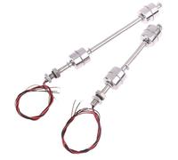 Interruttore a galleggiante a doppia sfera in acciaio inossidabile, regolatore del livello dell'acqua, sensore di flusso del liquido(100MM)