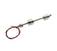 Interruttore a galleggiante in acciaio inox con sensore di livello deII'acqua a doppia sfera, sensore di flusso for pompa di controllo filettatura 10 mm 1 pezz0(150mm)