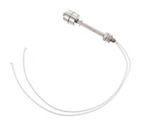 Interruttore a Galleggiante per Livello Serbatoio in Acciaio Inox | Montaggio Verticale, Contatto a Lamina Interna, Uso su Vasche e Caldaie, Argento, 110/220v, 110℃