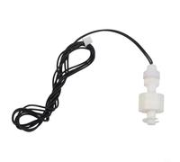 Interruttore a galleggiante SEN-PPI40 bianco, resistente agli acidi, regolatore automatico del livello dell'acqua per serbatoi fino a 80 °C, 24 x 22 mm, interruttore di livello verticale (basso)