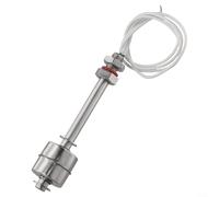 Interruttore a galleggiante verticale dell'acciaio inossidabile del sensore di livello dell'acqua 100mm per uso con i dispositivi elettrici e di drenaggio