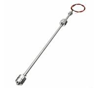 Interruttore a Galleggiante Verticale Sensore di Livello Acqua 240V AC 0,5A PTFE Cavo per Serbatoio Protezione Trabocco Drenaggio (Lunghezza: 250/300/400/500mm) (400mm)