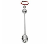 Interruttore a galleggiante verticale Sensore di livello dell'acqua 240 V AC 0,5 A PTFE Cavo per serbatoio protezione troppopieno drenaggio (lunghezza: 250/300/400/500 mm) (250 mm)