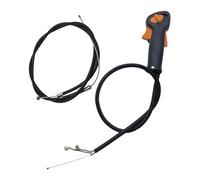 Interruttore a grilletto dell'acceleratore adatto for decespugliatore FS75 FS80 FS85 FS80R FS85R FS85T FS85RX 41371801109 tosaerba