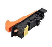 Interruttore a grilletto for smerigliatrice angolare Makita 180 GA9030 GA9020 GA7030 GA7020 G18SE3, stile blocco, nero, robusta struttura in plastica + metallo