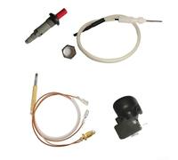 Interruttore a impulsi a filo di accensione con supervisione della fiamma basata su termocoppia e capacità di spegnimento reattivo all'inclinazione (senza batteria)