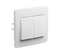 interruttore a incastro, gamma diam2 per tapparelle elettriche, colore: Bianco