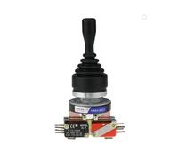 Interruttore a joystick da 30 mm mantenuto momentaneo a 4 posizioni con autobloccaggio a molla e interruttore a levetta oscillante incrociato HKA1-41QZ HKA1-41QY(HKA1-41QY)