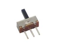 Interruttore a levetta a scorrimento micro pin verticale, SS12D00 3 pin 1P2T 2 posizioni 3-6 mm Maniglia On-Off Mini confezione multipla(6mm,20PCS)