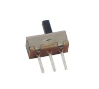 Interruttore a levetta a scorrimento micro pin verticale, SS12D00 3 pin 1P2T 2 posizioni 3-6 mm Maniglia On-Off Mini confezione multipla(4mm,100PCS)