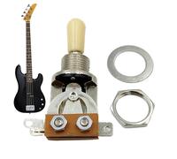 Interruttore a levetta a tre vie per chitarra - Interruttore selettore per pickup per chitarra preciso a tre vie | Adatto per adulti, professionisti, principianti, famiglie e amici