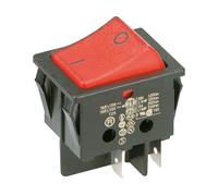 INTERRUTTORE A LEVETTA BACHMANN Interruttore a levetta 924.099, 250 V, Nero, Rosso