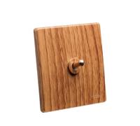 Interruttore a levetta for lampada da parete, leva in ottone, pannello con vernice spray, lampada da parete, interruttore a 2 vie(Surface Mount Box)
