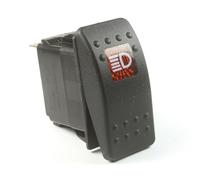 Interruttore A Levetta Illuminato Carling, SPST, V1D1, Lente Arancione, 20A, 12V