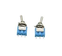 Interruttore a levetta impermeabile 5 pezzi/lotto MINI interruttori a levetta in miniatura interruttori di potenza 6A/125V 3A/250V(5 sky blue)