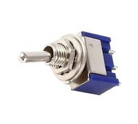 Interruttore a levetta impermeabile 5 pezzi/lotto Mini interruttori a levetta ON-ON G107 a 3 pin 6A 125V 3A250VAC(Dark blue)