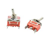 Interruttore a levetta impermeabile in acciaio inossidabile 12V Interruttore a levetta for impieghi gravosi ON OFF ON Auto Metallo P0.05 15A 250V Terminale(1pc 3p ON ON)
