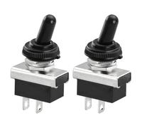 Interruttore a Levetta in Metallo, KN3D-101, 12V 25A, SPST, On/Off a 2 Posizioni