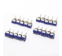 Interruttore a levetta in miniatura, unipolare, doppio contatto, ON-OFF-ON/ON-ON 120 V CA 6 A, montaggio da 1/4 di pollice MTS-102 103 202 203 10 pezzi(MTS-Waterproof cap)