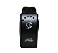 Interruttore a Levetta LED 12 Volt 24V Incasso IP65 Auto Nave Kfz Lkw