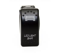 Interruttore a Levetta LED Barra Luminosa Luce 12V 24V Auto Nave Kfz Lkw