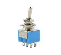 Interruttore a levetta ON-ON/ON-OFF-ON 3/6 pin 2/3 posizioni a scatto MTS-102 103 202 AC 125 V/6 A 250 V/3 A Pulsante di accensione Interruttore for auto 5/10 pezzi(203,10pcs)