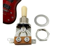 Interruttore a levetta per chitarra a tre vie - Interruttore a 3 posizioni con posizionamento antiscivolo e preciso | per chitarra selezione | adulti, professionisti, appassionati