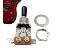 Interruttore a levetta per chitarra a tre vie - Interruttore a 3 posizioni con posizionamento antiscivolo e preciso - per chitarra selezione - Adatto per adulti, professionisti