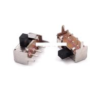 Interruttore a levetta SK12F14 1P2T a 2 posizioni, interruttore a scorrimento alto 4 mm, 10 pezzi