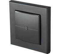 Interruttore a parete Homematic IP doppio, antracite HmIP-WRC2-A