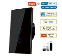 Interruttore a Parete RF433 1/2/3/4 smart wifi Sensore Tattile con luce led