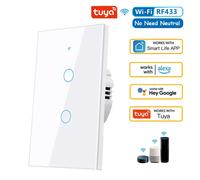 Interruttore a Parete RF433 1/2/3/4 smart wifi Sensore Tattile con luce led