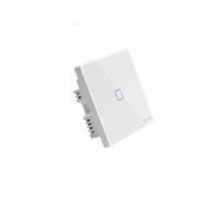 Interruttore a parete touch intelligente Wi-Fi, tipo 86, CA 100V-240V, standard UK, 1 interruttore: 86 mm / 1 spina UK, regalo a sorpresa.