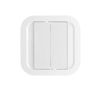 Interruttore a parete wireless a 2 pulsanti compatibile con EnOcean - Nouvo