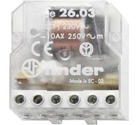 Interruttore a passo Finder 1 apertura + 1 apertura 230 VAC 10 A 250 VAC (26.03.8.230.0000) NEW