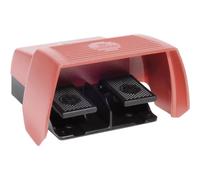 Interruttore a pedale 240 V/AC 10 A 2 pedali con coperchio di protezione 2 NA,