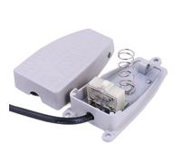 Interruttore a pedale di controllo momentaneo EKW-5A-B for macchina for saldatura a punti Guscio in alluminio metallico(EKW-5A-B Self reset)