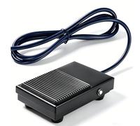 Interruttore a pedale di potenza momentaneo 1M 250VAC 10A SPDT 1NO1NC Interruttore a pedale per carichi pesanti con cavo nero