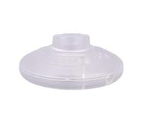 Interruttore a pedale rotondo da 2 A, per lampada da terra e da terra (trasparente)