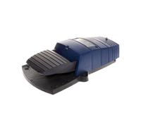 Interruttore a pedale singolo senza coperchio blu Harmony XPEB110