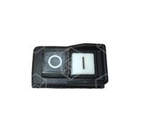 Interruttore a pressione adatto per Cook Max per - Tritaghiaccio 250 V 18 a 2 No + A1 Nero/Bianco adatto anche per Fimar, Sirman, gam