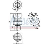 Interruttore a pressione, Climatizzatore per VOLVO C30 C70 S40 S60 S80 V40 V50 V